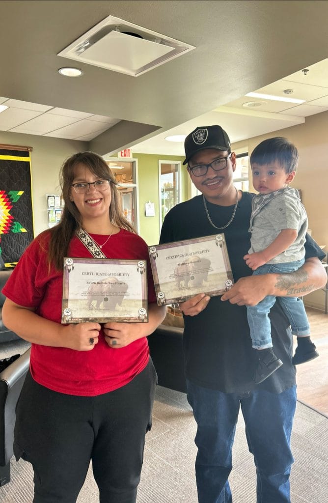 Congratulations to our parents Raven and Matthew for reaching one year of sobriety! We are truly proud of you, keep taking those important steps forward!